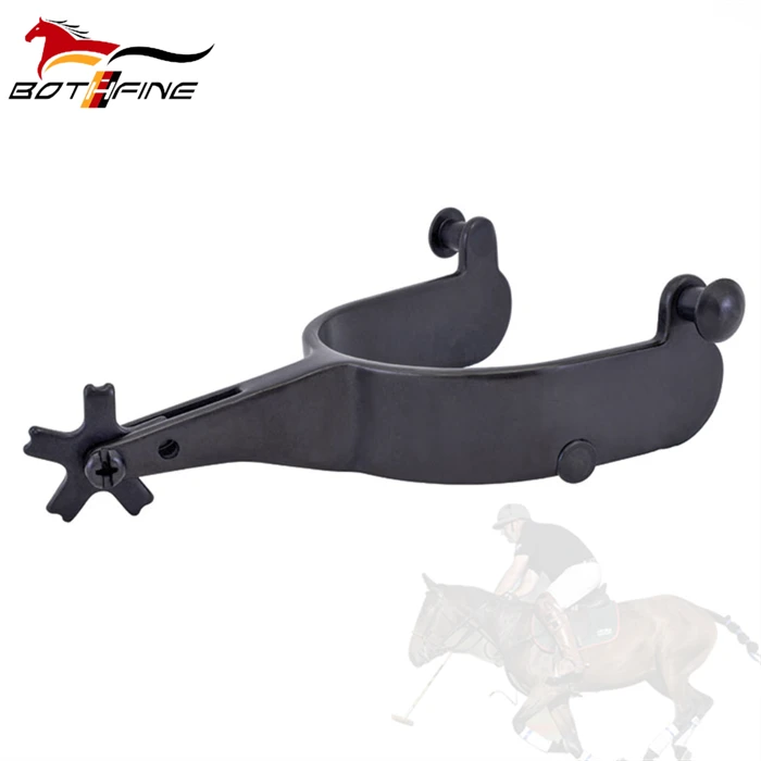 Black Bull riding spurs